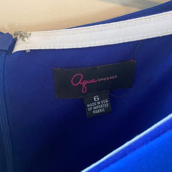 Royal Blue Off The Shoulder Gown - Picture 11 of 11